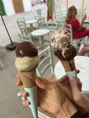   at Vivi's Creamery in Ibiza