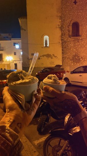   at Vivi's Creamery in Ibiza