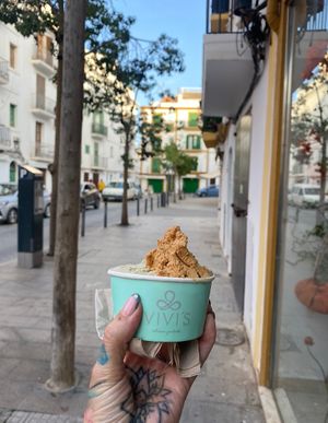   at Vivi's Creamery in Ibiza