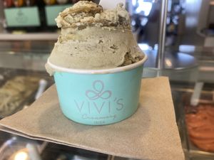   at Vivi's Creamery in Ibiza