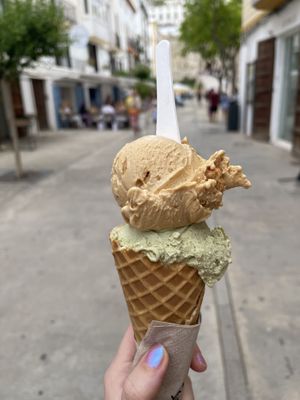   at Vivi's Creamery in Ibiza
