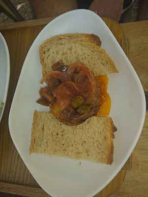 Caponata italiana at Esbioesfera in Cardedeu