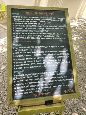 Menú cap de setmana at Esbioesfera in Cardedeu