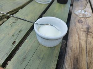 Sorbete de limón at Esbioesfera in Cardedeu