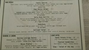 menu at Wags N Tales in Surbiton