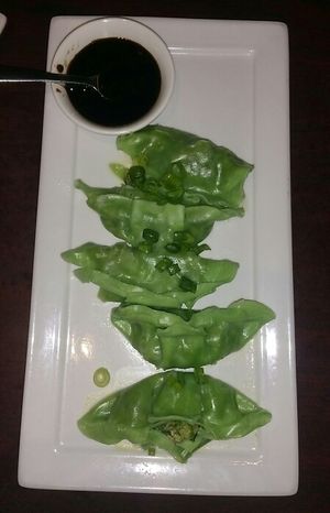 Vegetable Dumplings at Thai Cottage in Webster