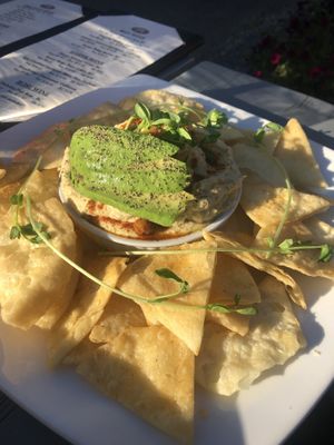Avocado hummus   at Route 14 in Sooke
