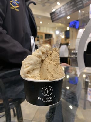 Vegan ice cream  at Premarché Gelateria in Kyoto