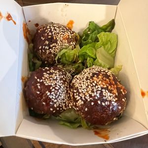 Taiwanese Fried Cashew Mozzarella Croquettes   at Pow Pow - H St NE in Washington