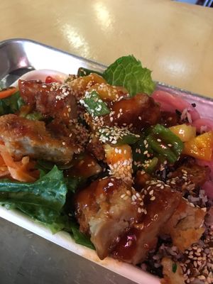 Natalie Porkman - flavorful, filling, delicious, vegan at Pow Pow - H St NE in Washington