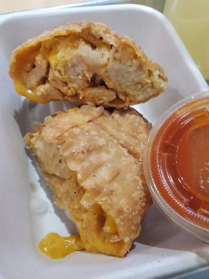 Buffalo Chick'n eggrolls at Pow Pow - H St NE in Washington