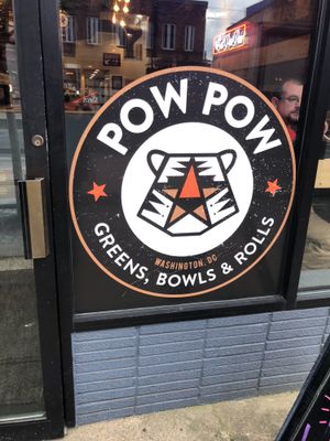Signage  at Pow Pow - H St NE in Washington
