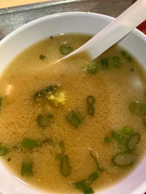 Miso soup at Pow Pow - H St NE in Washington