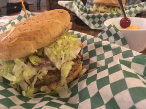 Impossible Burger at Loggers Tap House in Roseburg