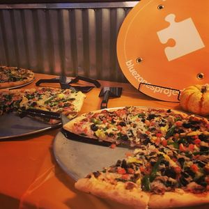 Mediterranean Pizza at Loggers Tap House in Roseburg