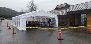 New Outdoor Dining 1 at Loggers Tap House in Roseburg