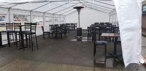 New Outdoor Dining 2 at Loggers Tap House in Roseburg