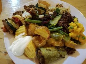 With this food i really feel like after eating and feeling this taste i can die at Amitabha in Prague