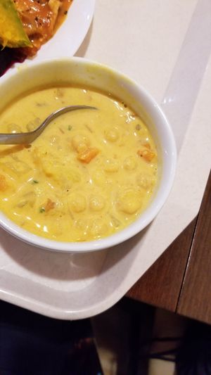 Tom Kha like soup, spicy at Amitabha in Prague