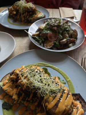 vegane powerstulle, delicious  at Satt und Glücklich in Kassel