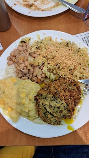 Plate 2 at Pop Vegan Food in Sao Paulo
