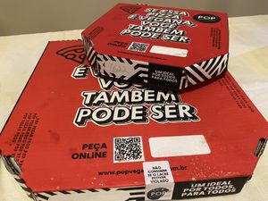 Pop Pizza Delivers  at Pop Vegan Food in Sao Paulo