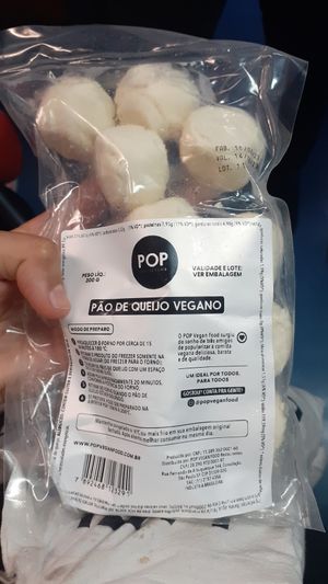 Cheese balls (pão de queijo) at Pop Vegan Food in Sao Paulo