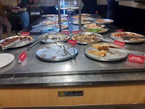 All you can eat buffet at Pop Vegan Food in Sao Paulo