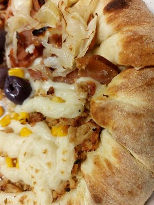 Frango com catupiry at Pop Vegan Food in Sao Paulo