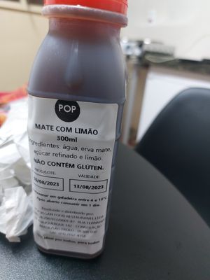 Mate at Pop Vegan Food in Sao Paulo