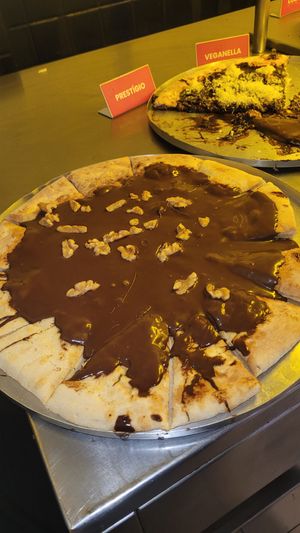 Nutella Pizza Vegan at Pop Vegan Food in Sao Paulo