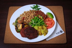 Almoço no Pop Vegan Food at Pop Vegan Food in Sao Paulo