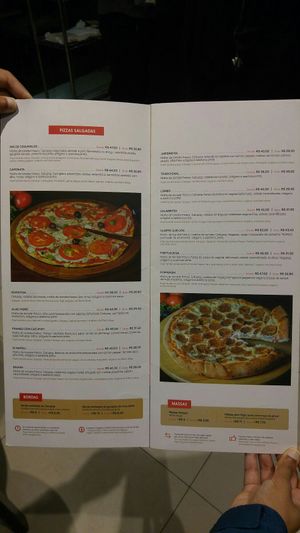 Menu (1 of 3) at Pop Vegan Food in Sao Paulo