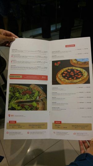 Menu (2 of 3) at Pop Vegan Food in Sao Paulo