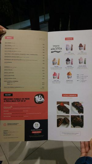 Menu (3 of 3) at Pop Vegan Food in Sao Paulo