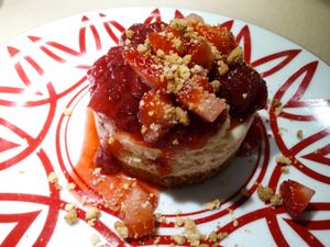 Tasty desserts... Strawberry pie! at Straveganzza in Curitiba