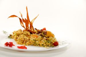 Special risottos... at Straveganzza in Curitiba