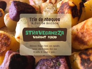 Delicious gnocchi!! at Straveganzza in Curitiba