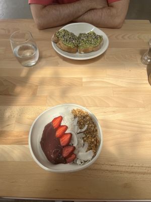 Lunch  at Bowl in Mykonos