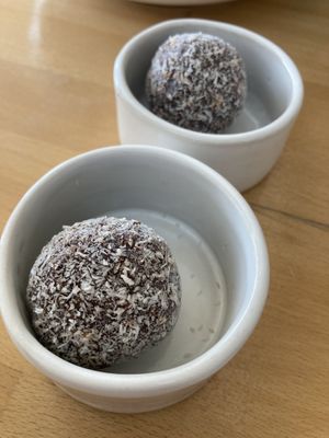 Energy balls  at Bowl in Mykonos