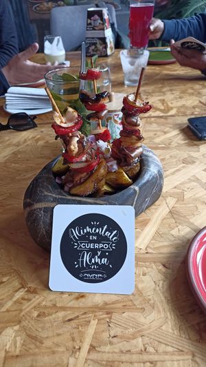 Setas de hongos at Nuna Raymi in Cusco