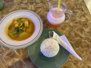 Red Curry at Dow Vegan Restaurant in Koh Phi Phi