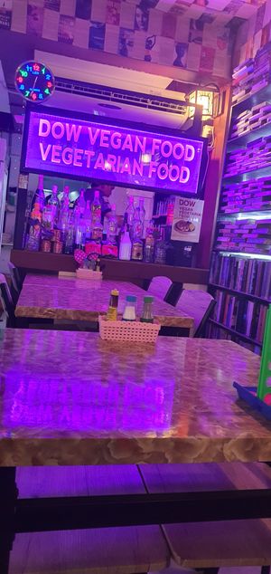 Inside at Dow Vegan Restaurant in Koh Phi Phi