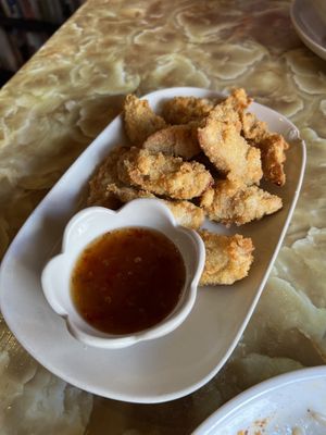 Pollo frito   at Dow Vegan Restaurant in Koh Phi Phi