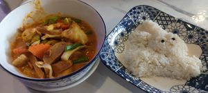 One of the curries at Dow Vegan Restaurant in Koh Phi Phi