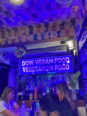 Inside  at Dow Vegan Restaurant in Koh Phi Phi