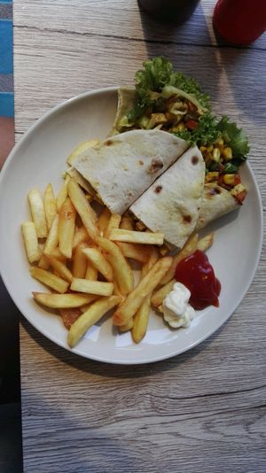 Tofu Wrap at Dow Vegan Restaurant in Koh Phi Phi