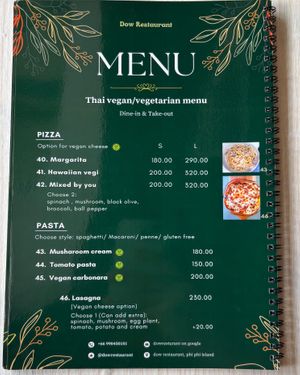   at Dow Vegan Restaurant in Koh Phi Phi