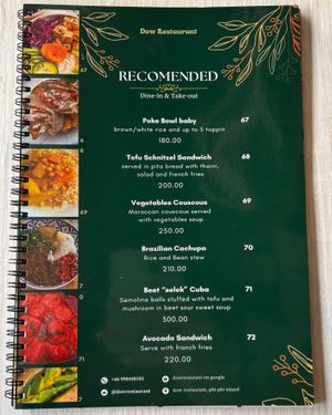   at Dow Vegan Restaurant in Koh Phi Phi