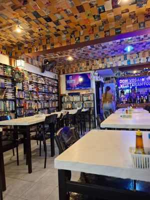 Inside at Dow Vegan Restaurant in Koh Phi Phi